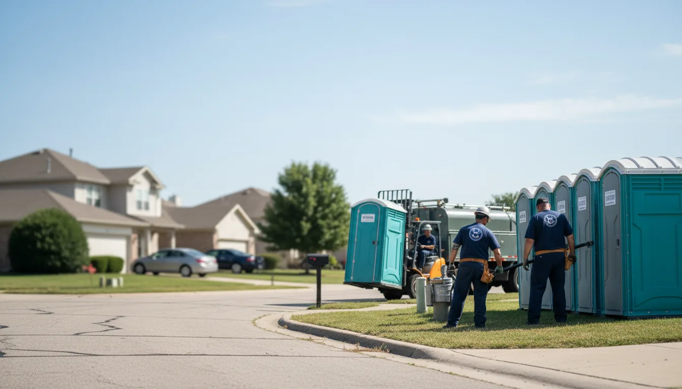 Porta Potty Rental in Bison, OK near me